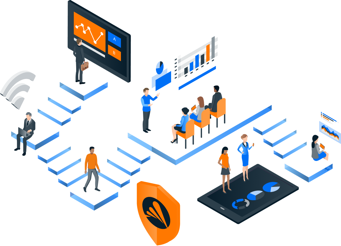企業情報-モダン-職場
